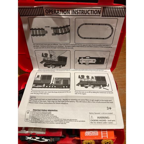 Classic train set by streamline imaginer ‎ 16 piece  battery operated - Picture 4 of 5